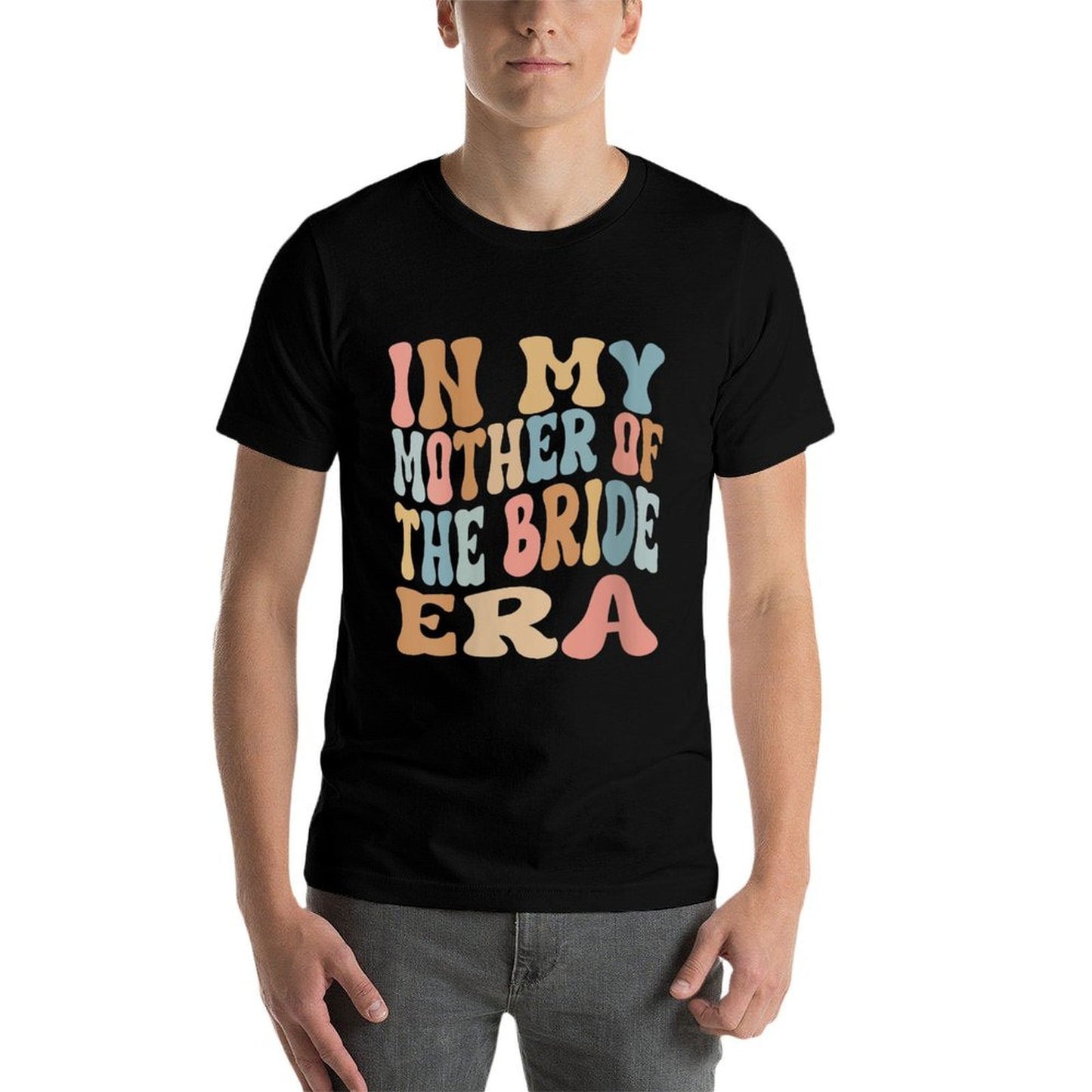 Womens In My Mother of The Bride Era Mom of The Bride Breathable T-Shirt