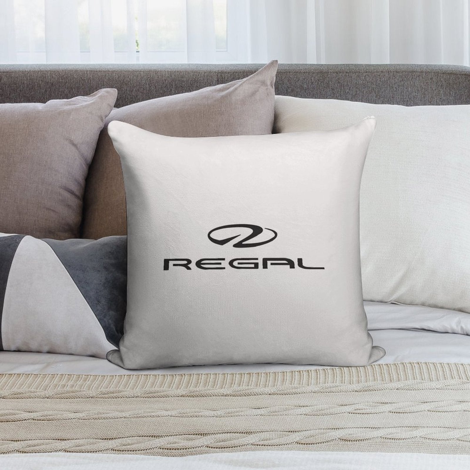 Regal Marine Boats Soft Durable Construction Throw Pillow