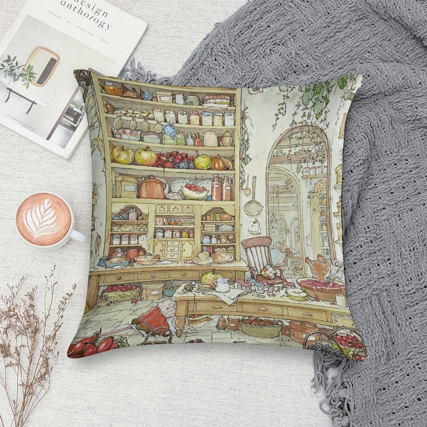 The Palace Kitchen Soft Style Accent Throw Pillow