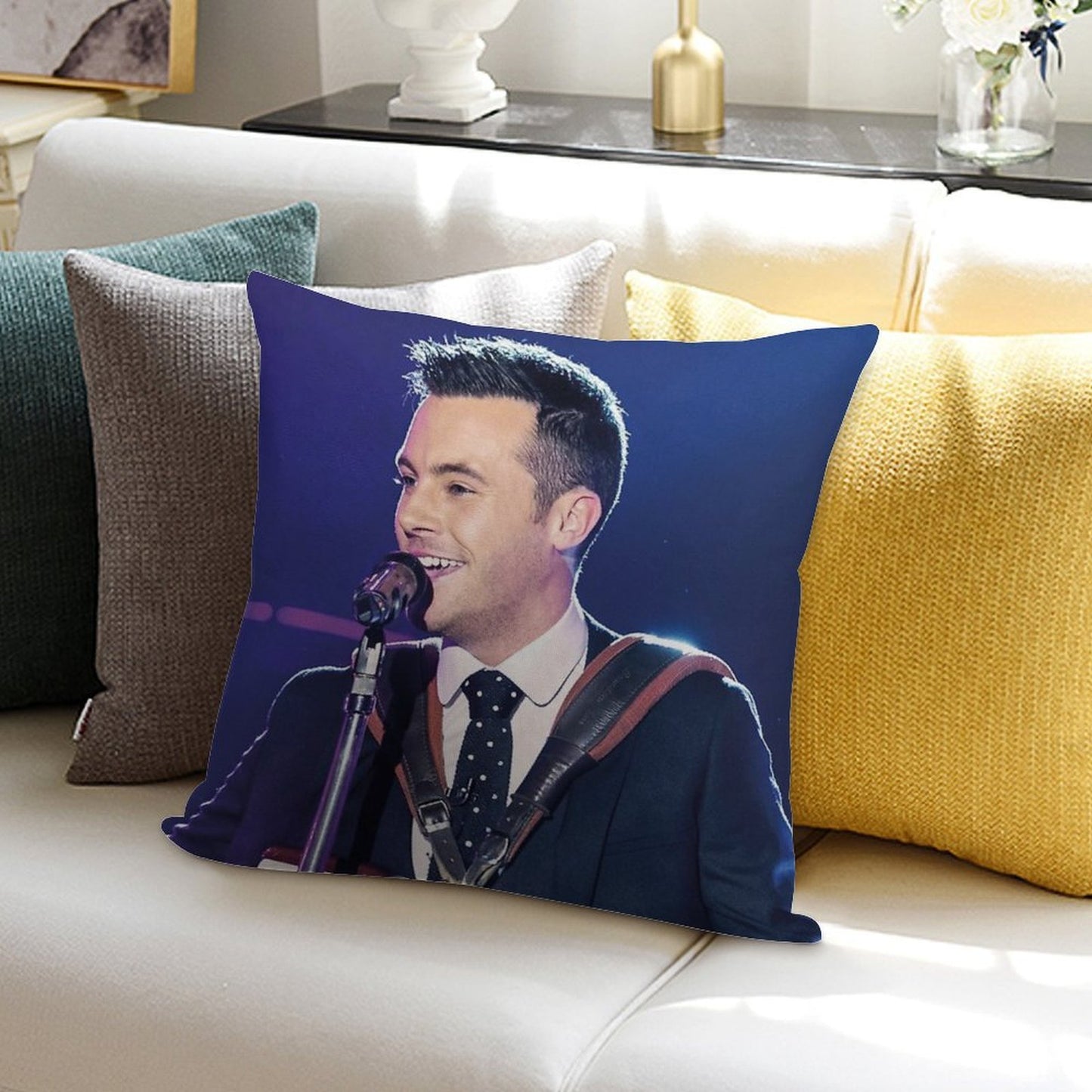 Nathan Carter Soft Bedroom Essential Throw Pillow