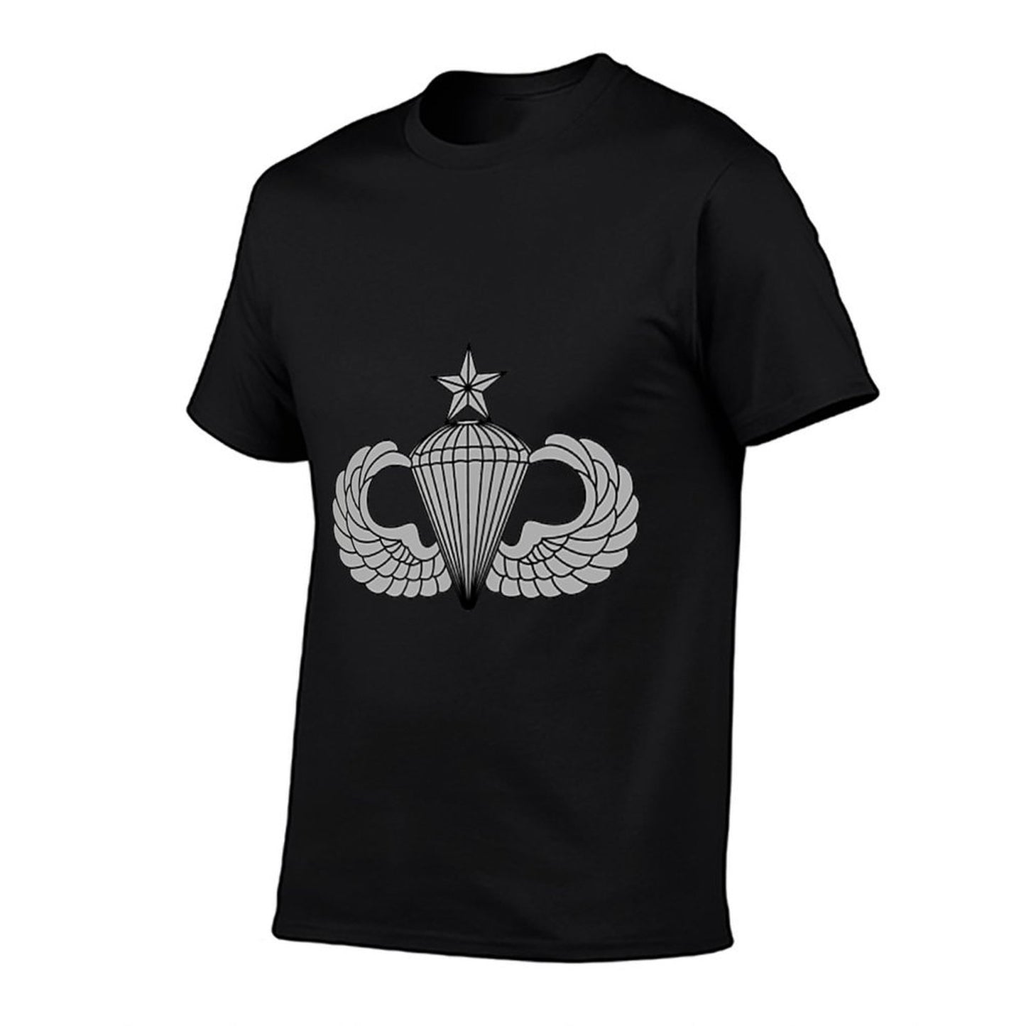 Senior Parachutist Badge - Airborne Wings - Jump - US Army Moisture-wicking T-Shirt