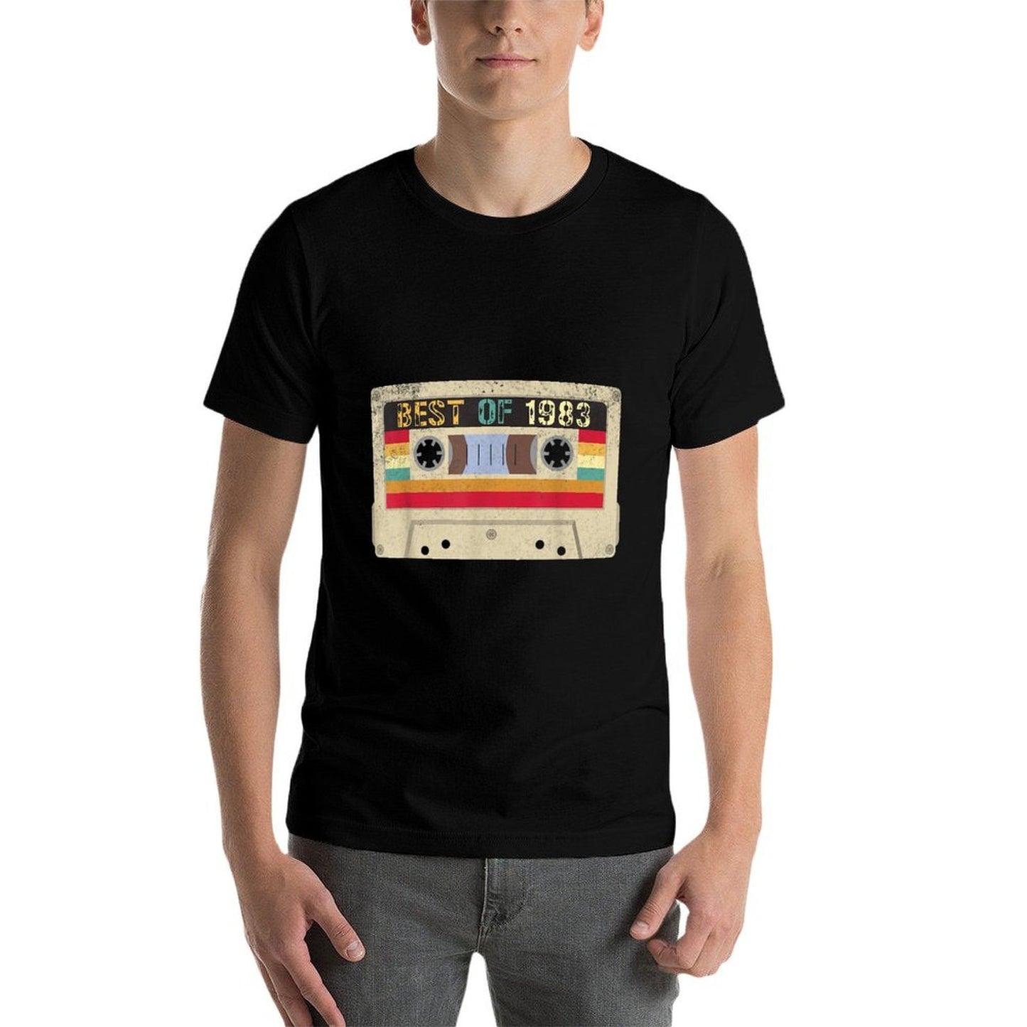 40 Birthday Decorations Men Best of 1983 BDay 40th Birthday Easy-care T-Shirt