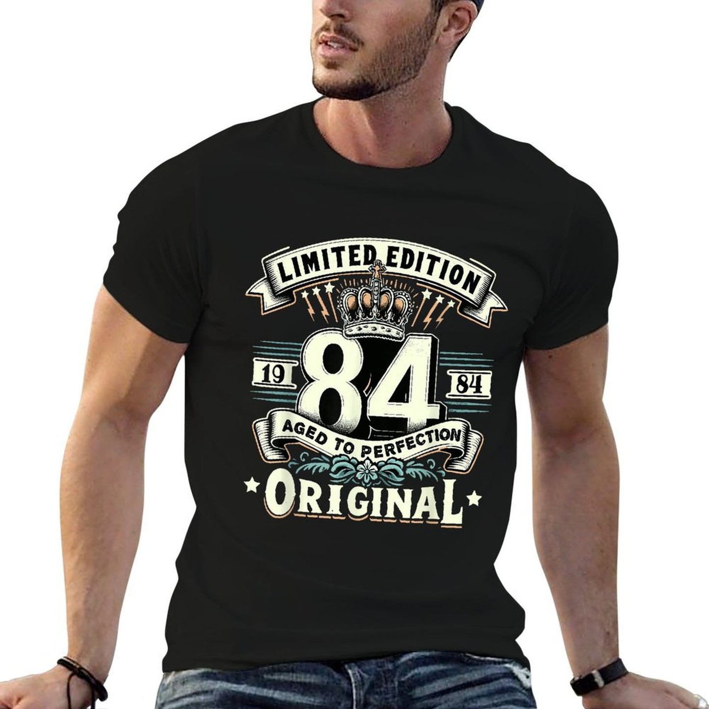 40th Birthday Year 1984 Vintage Limited Edition  Graphic-printed T-Shirt