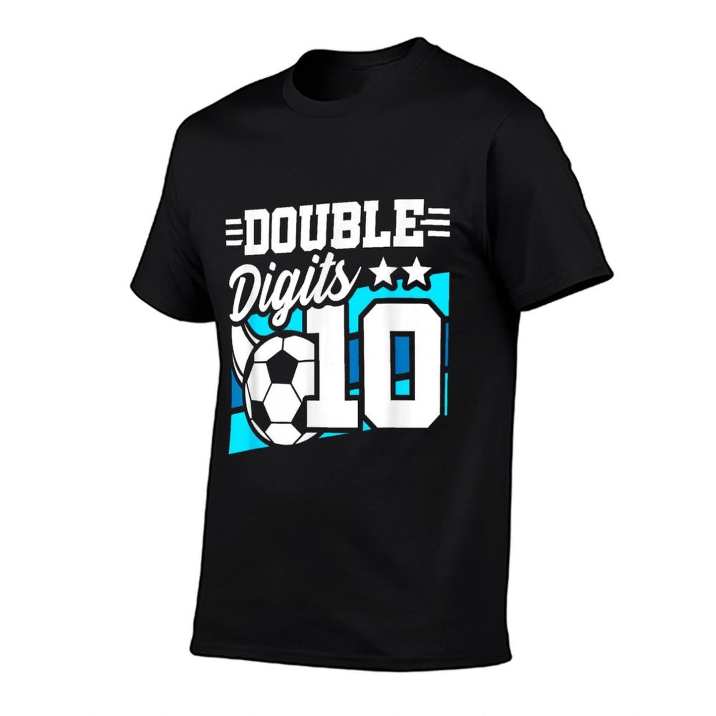 Soccer Boy Birthday 10 Year Old Double Digits 10th Birthday Odor-resistant T-Shirt