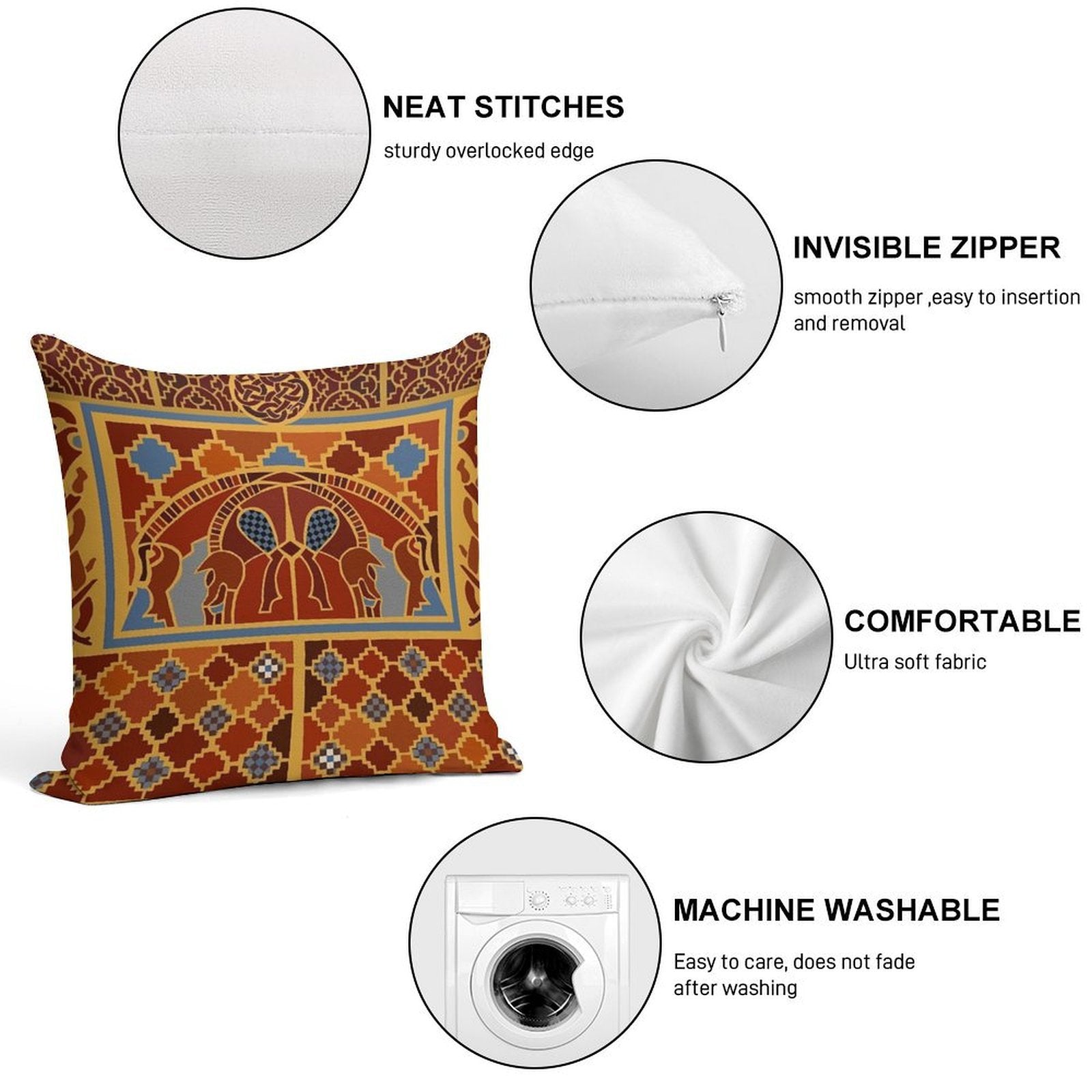 Imagining Sutton Hoo The Boars Soft Style Accent Throw Pillow