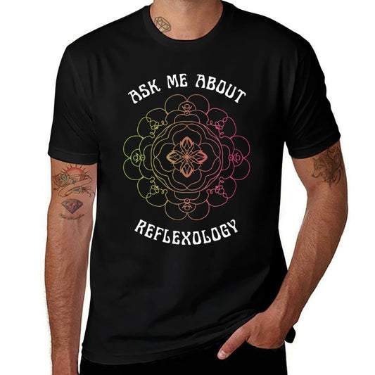 Reflexology New Age Wellness Healing Mandala  Odor-resistant T-Shirt