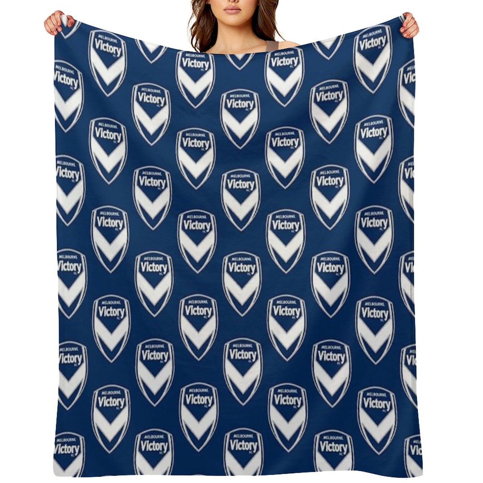 MELBOURNE VICTORY FC Quick-dry Throw Blanket