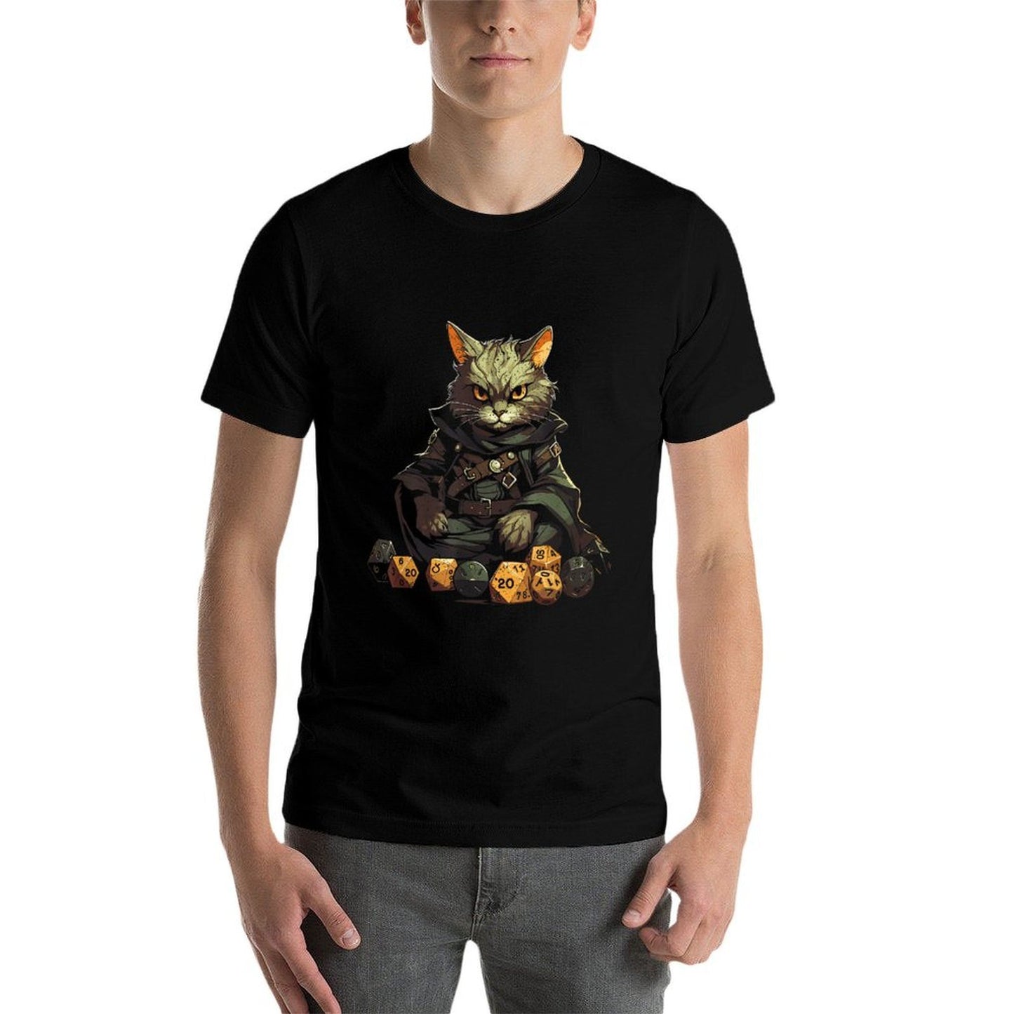 RPG Gaming Role Playing D20 Tabletop Games Funny RPG Gamer Lightweight T-Shirt