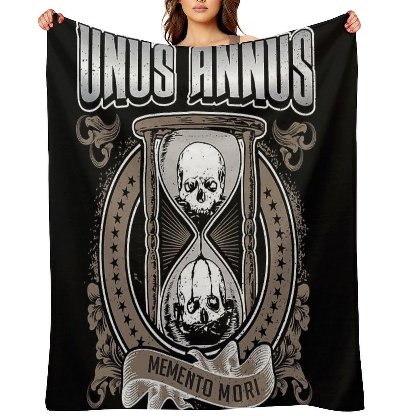 Unus Annus Logo Gift-ready Throw Blanket