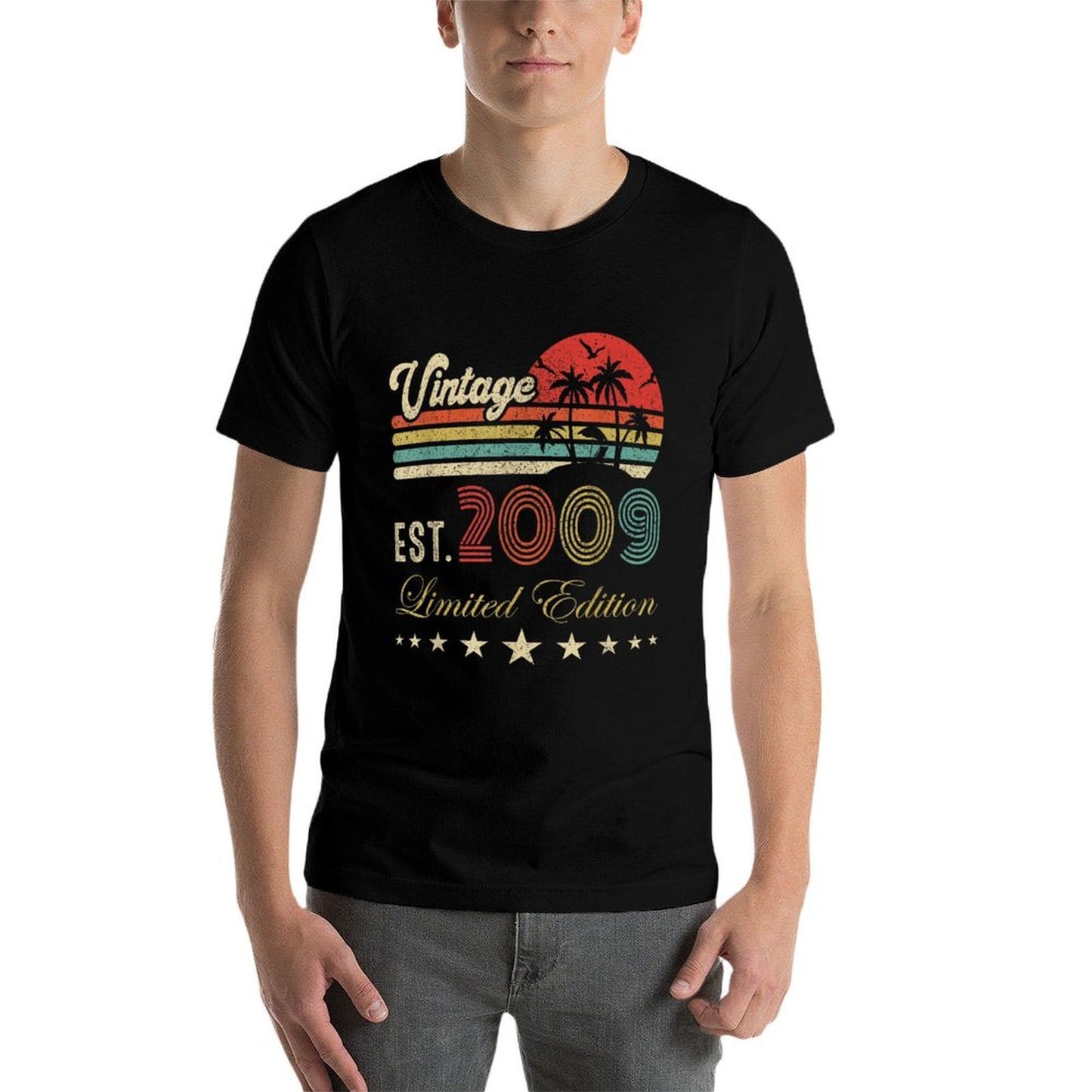 16th Birthday Vintage Limited Edition 16 Birthday Slim-fit Cut T-Shirt