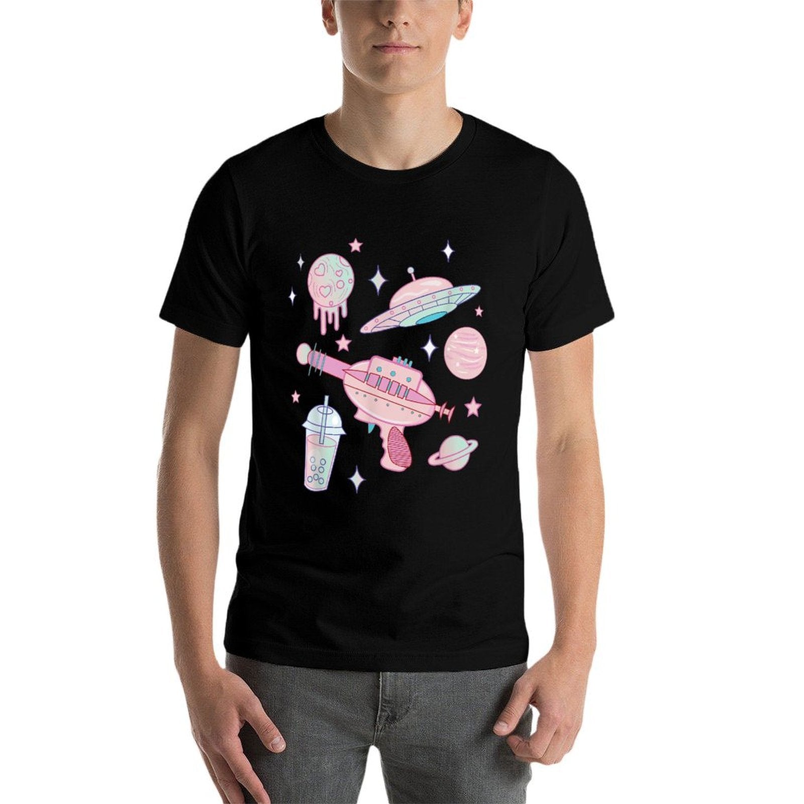 Alien Babe Pastel Goth Kawaii  Versatile T-Shirt