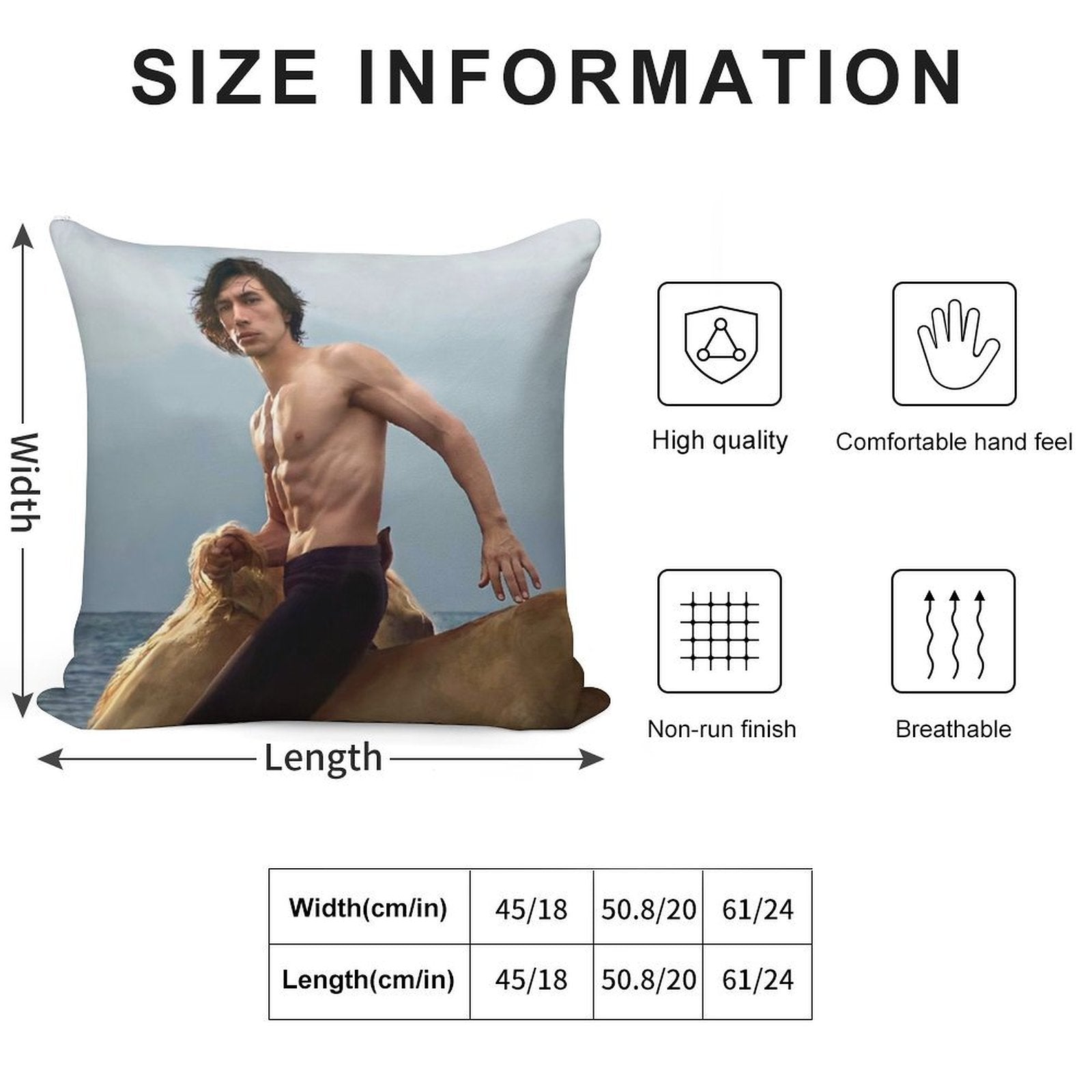 Giddy Up Soft Home Decor Throw Pillow