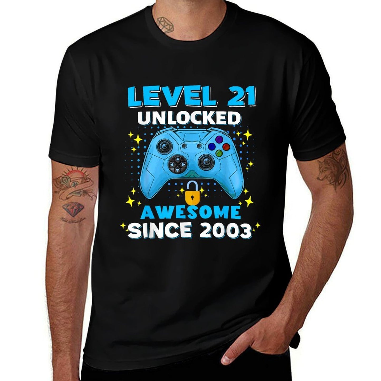 21st Birthday For Men 21 Years Birthday Gifts Affordable Price T-Shirt