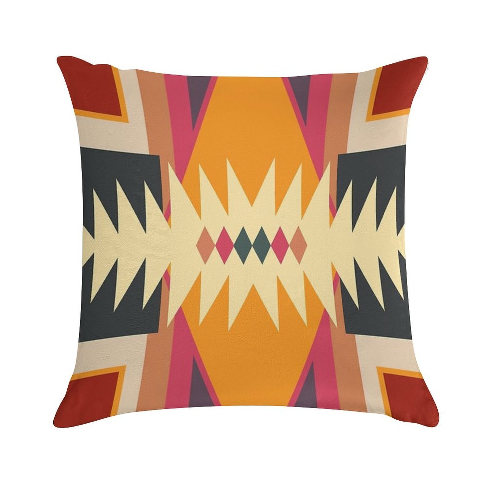 Navajo Design Eight Soft Skin-Friendly Throw Pillow
