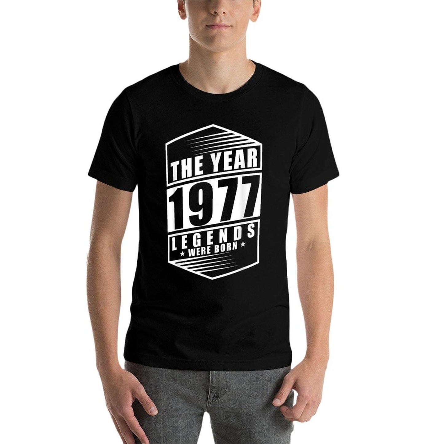 The Year 1977 Legends Were Born 40th Birthday Quick-drying T-Shirt