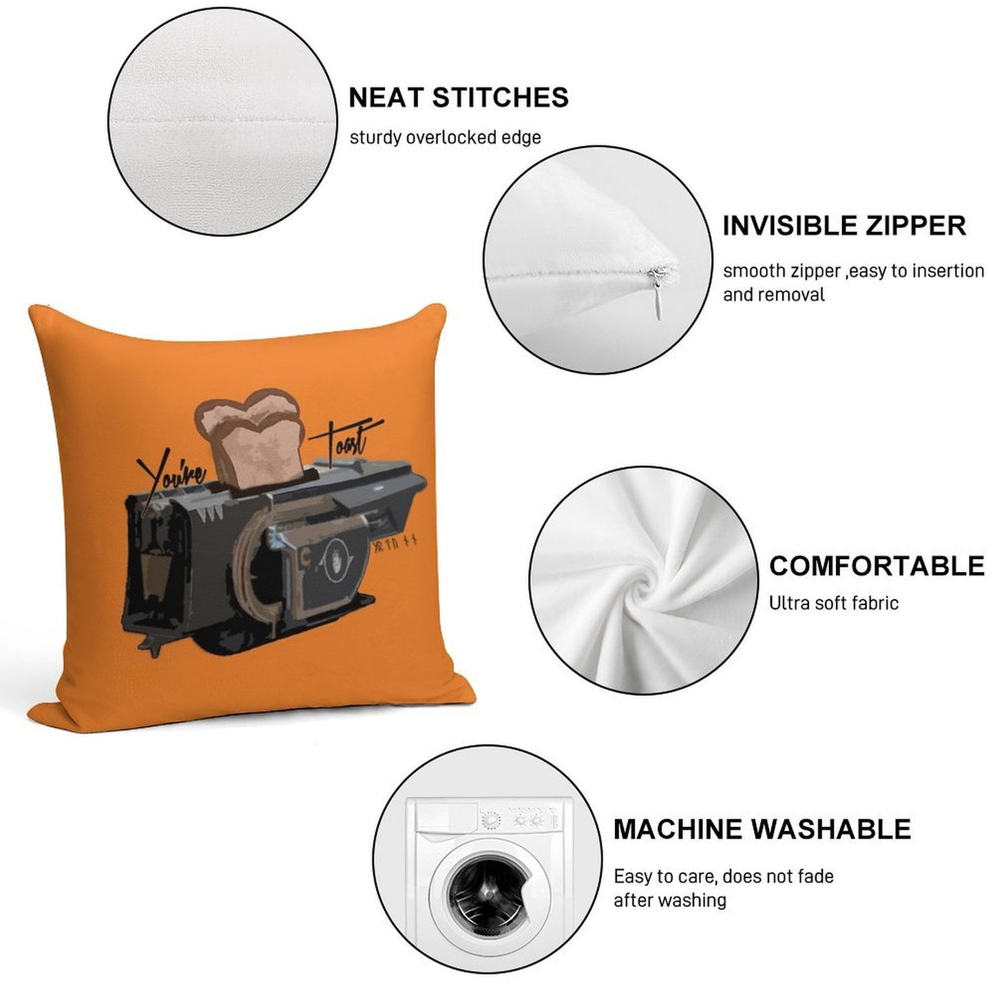 You're Toast! (Jotunn) Soft Multiple Sizes Throw Pillow