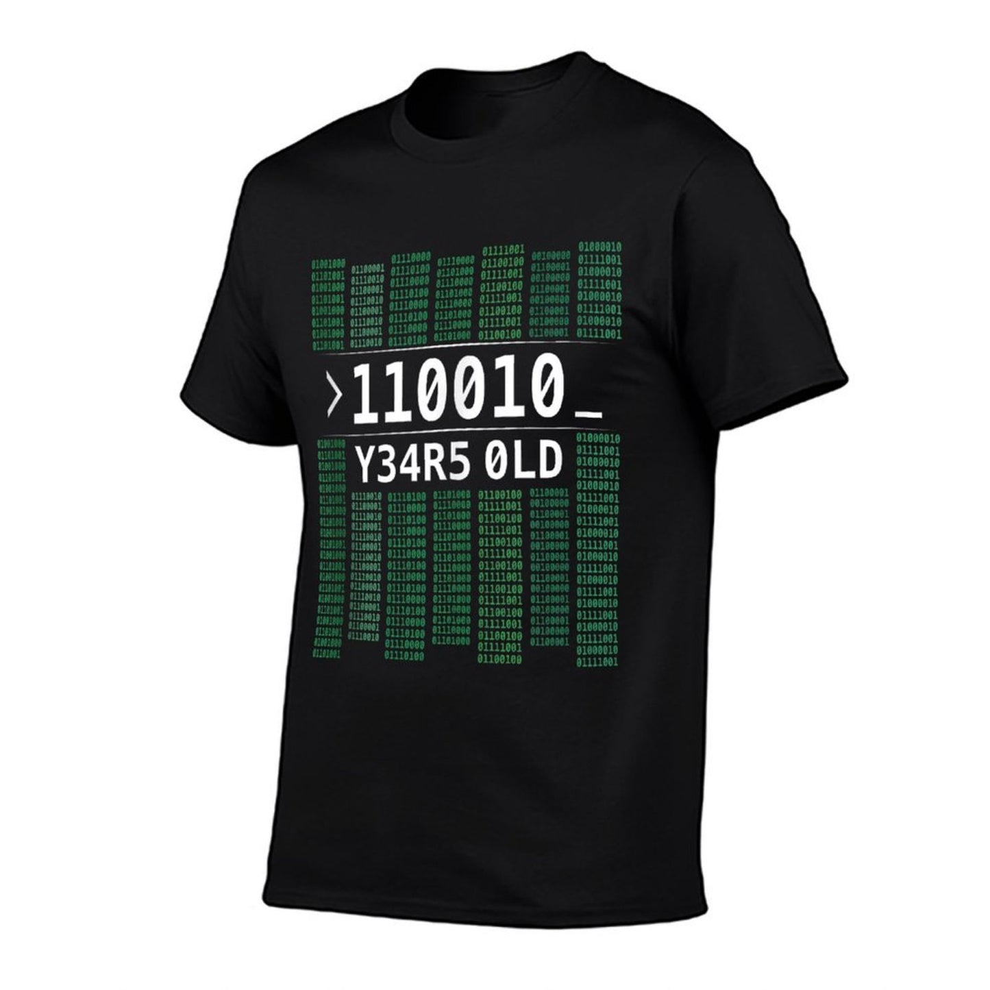 110010 Years Old Binary Code 50th Birthday Computer Trendy Pattern T-Shirt