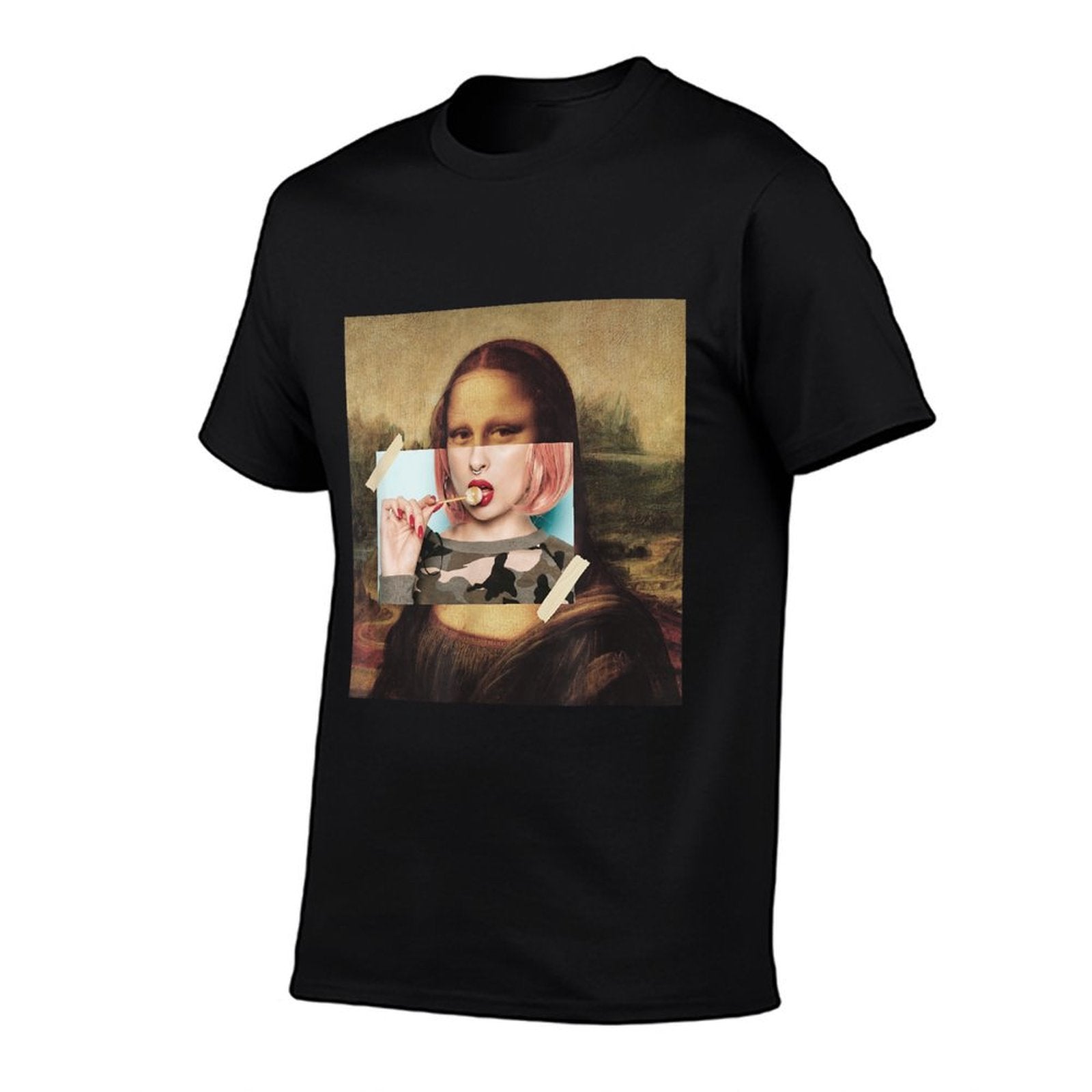 Aesthetic La Gioconda Mona Lisa E-Girl Pop Culture  Quick-drying T-Shirt