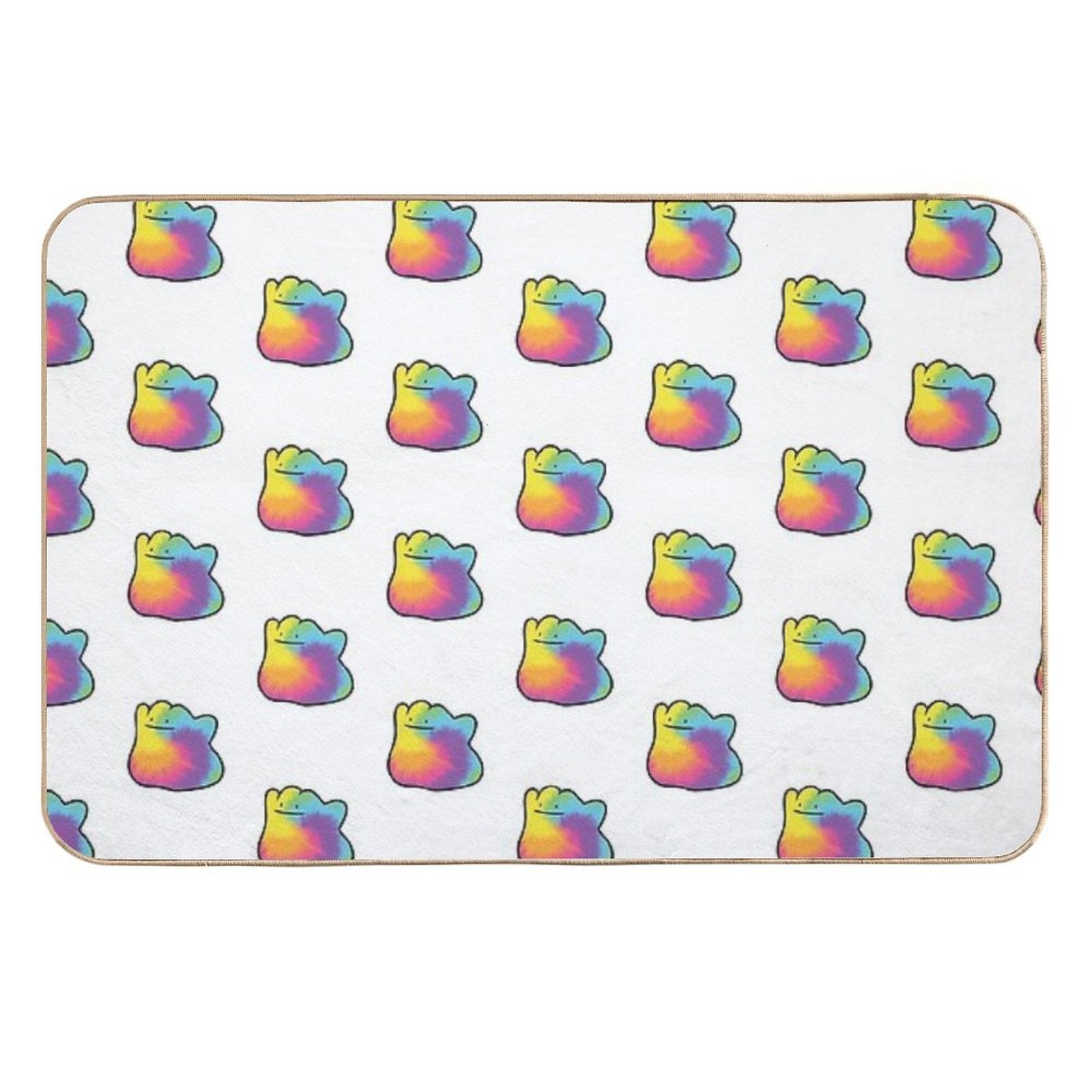 Ditto Tie-Dye Non-Slip Bath Mat