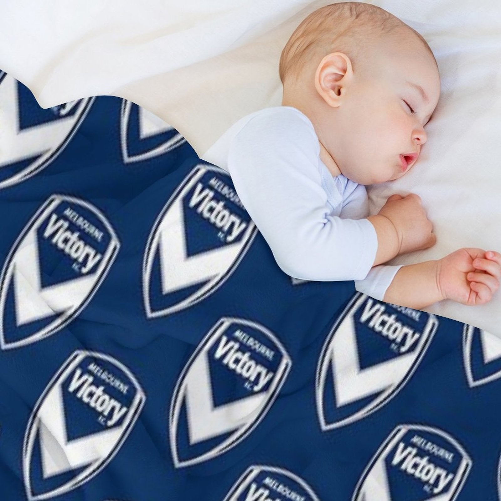 MELBOURNE VICTORY FC Quick-dry Throw Blanket