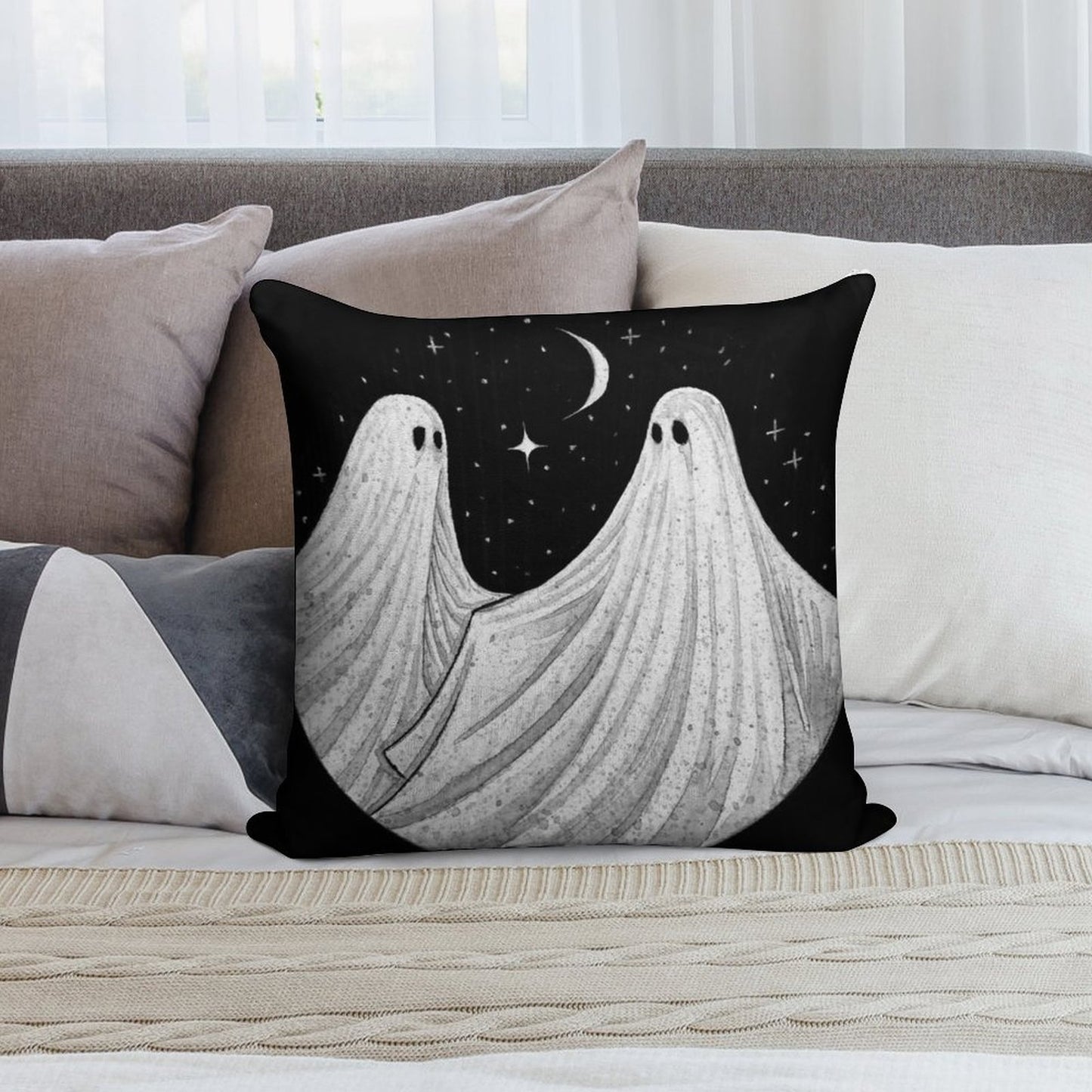 Run Away With Me. Soft Decorative Cover Throw Pillow