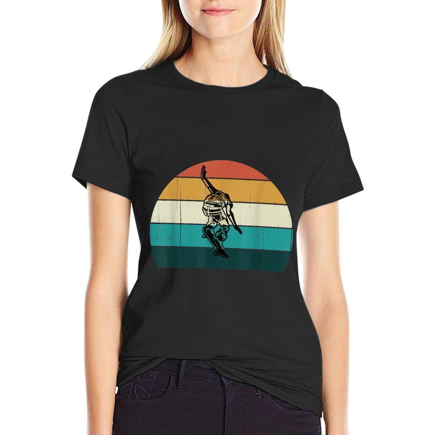 Retro Skateboarder - Vintage Stakeboard Skater  Sk8 Gift  Soft T-Shirt