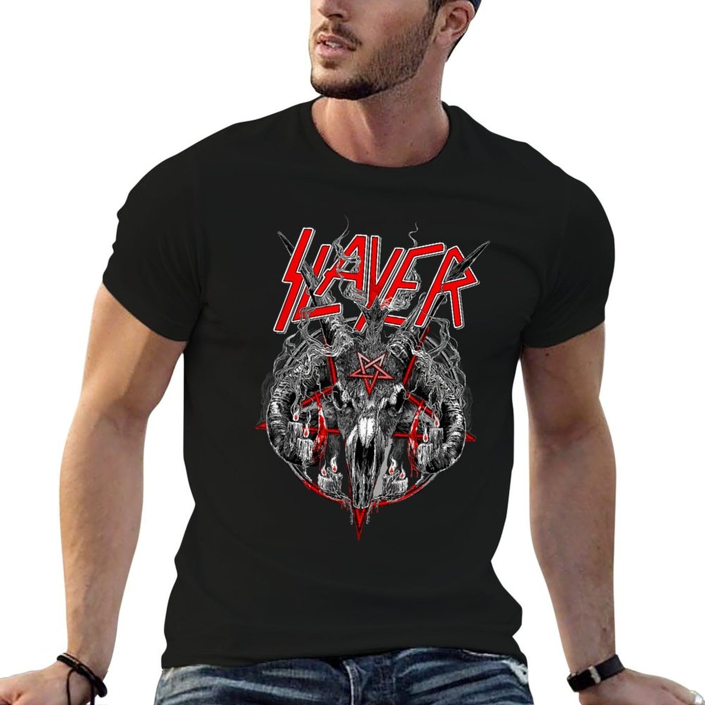 Slayer – Goatagram Summer-ready Fabric T-Shirt