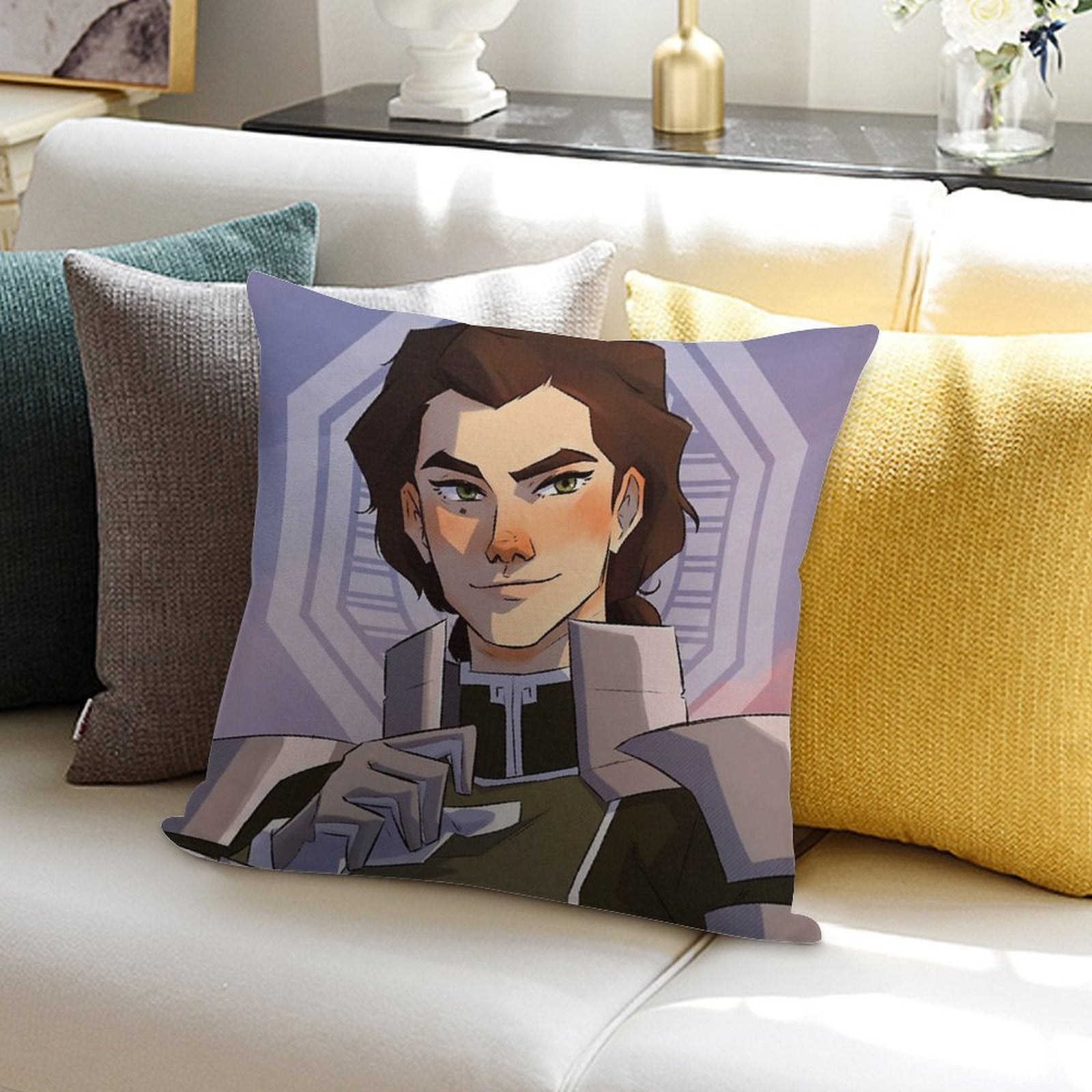 Kuvira Soft Style Accent Throw Pillow