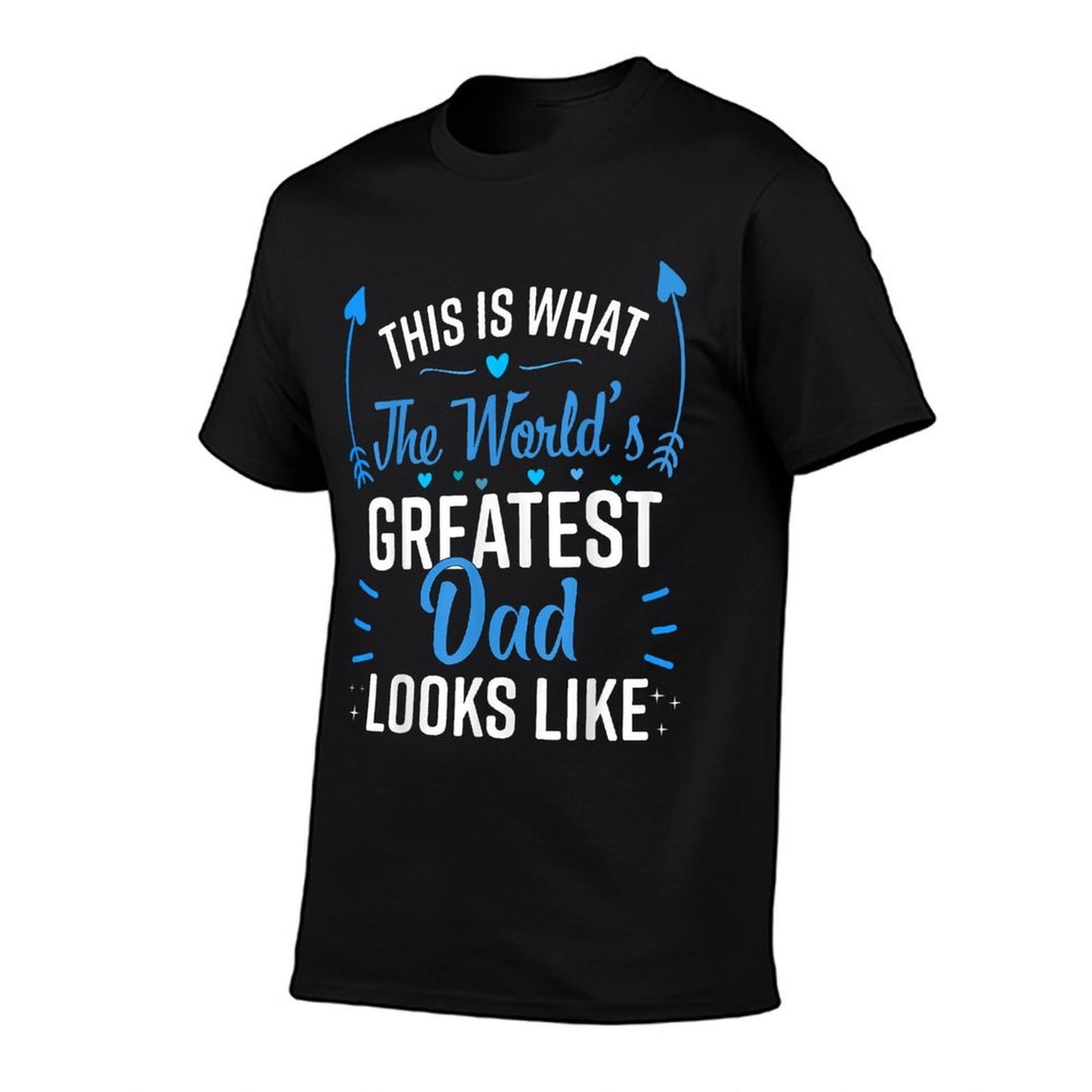This Is What Worlds Greatest Dad Looks Like Fathers Day Soft T-Shirt