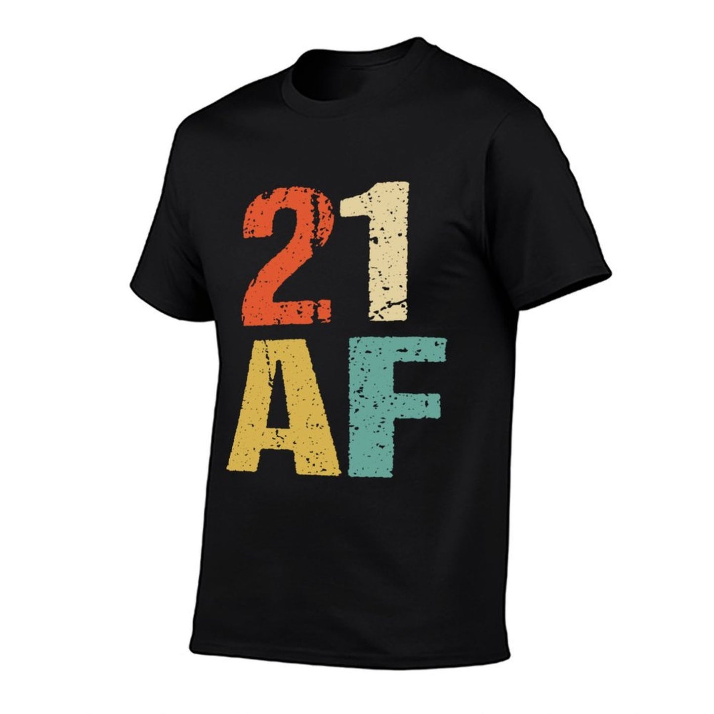 21st Birthday Vintage 21 AF Retro 21st Birthday Lightweight T-Shirt