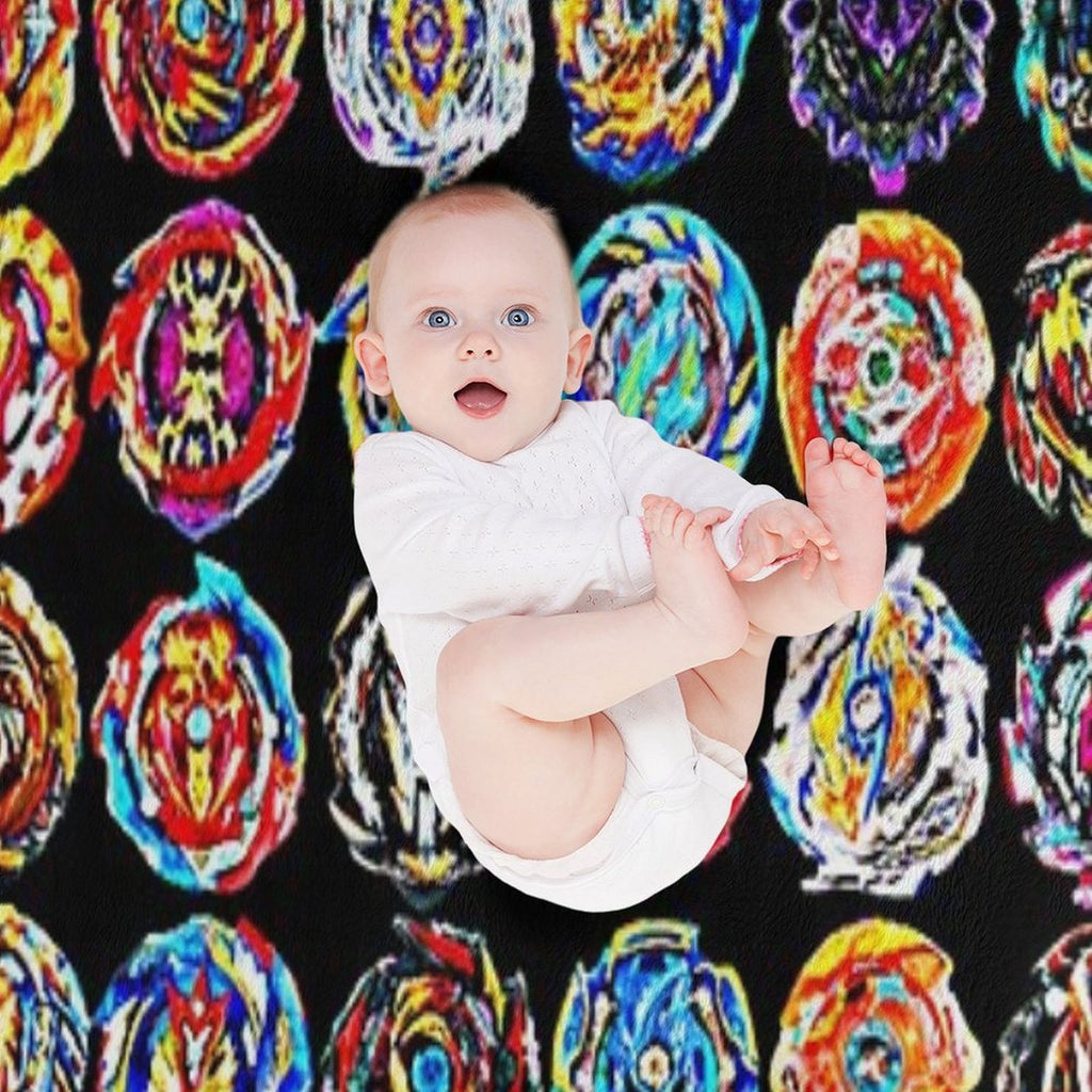 Beyblade Travel-friendly Throw Blanket