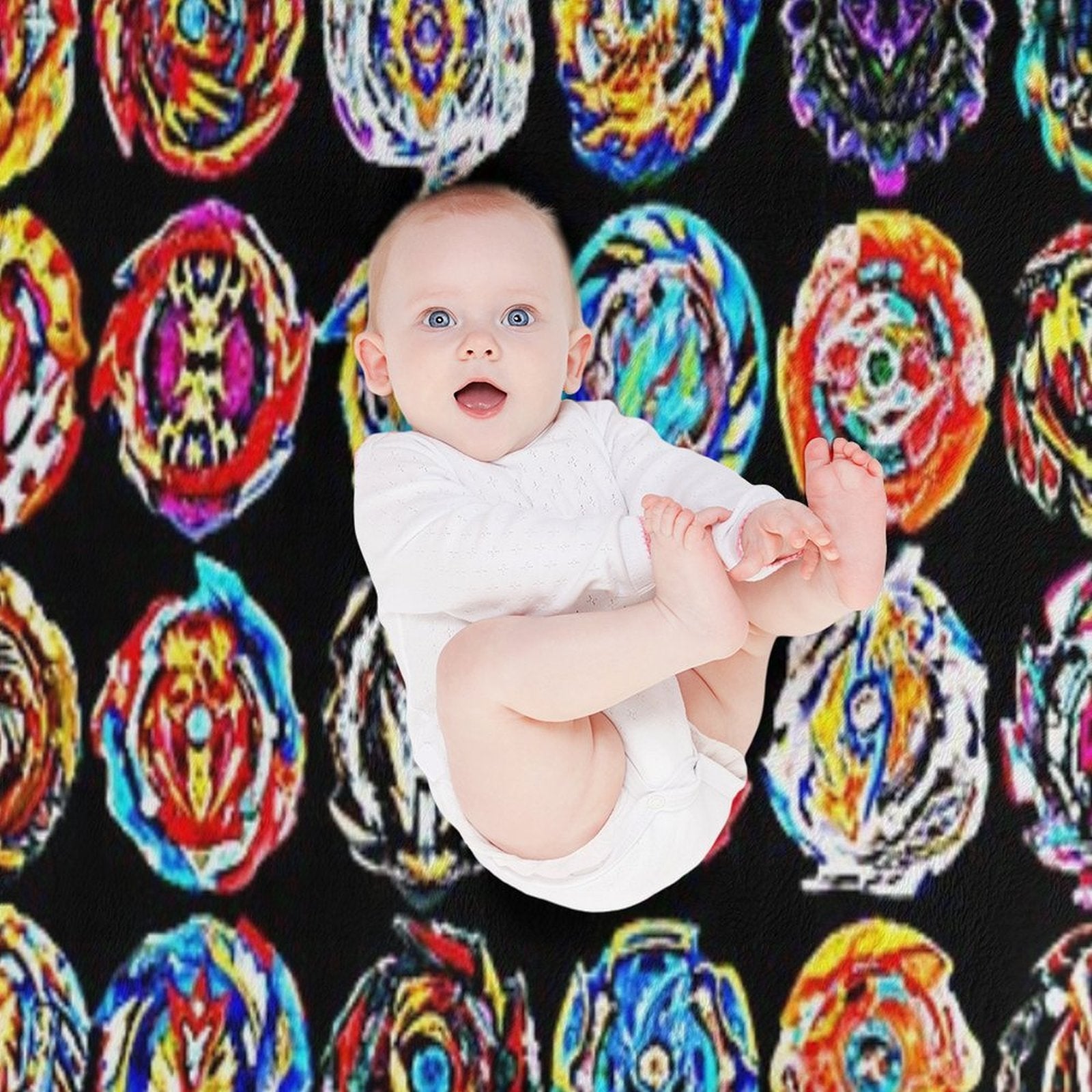 Beyblade Travel-friendly Throw Blanket