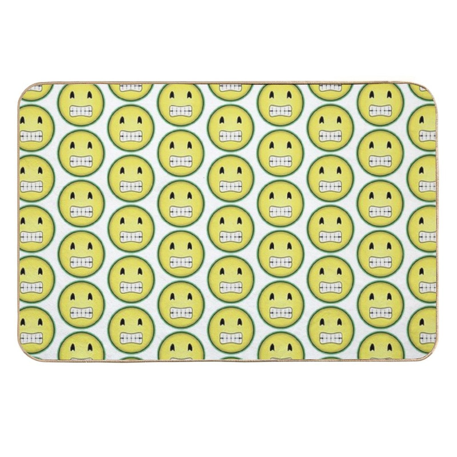 Rainbow Smiley  Pet-Safe Bath Mat