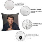 Handsome Actor Soft Skin-Friendly Throw Pillow