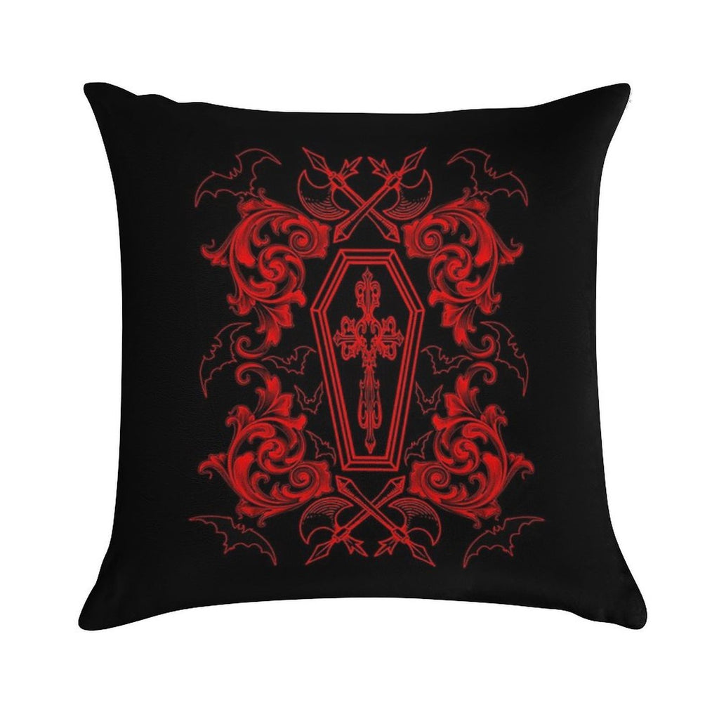 Gothic Vampire Soft Style Accent Throw Pillow