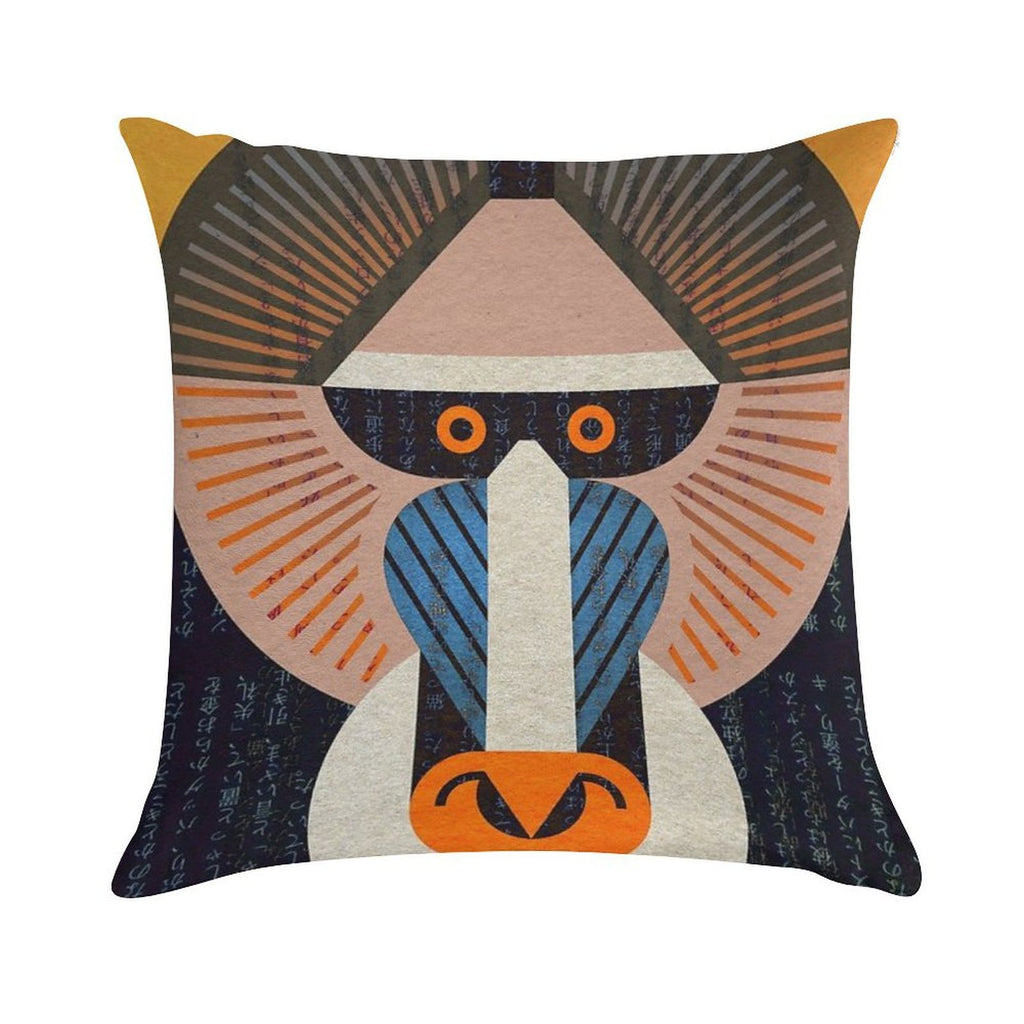 Mandrill Soft Luxury Feel Throw Pillow