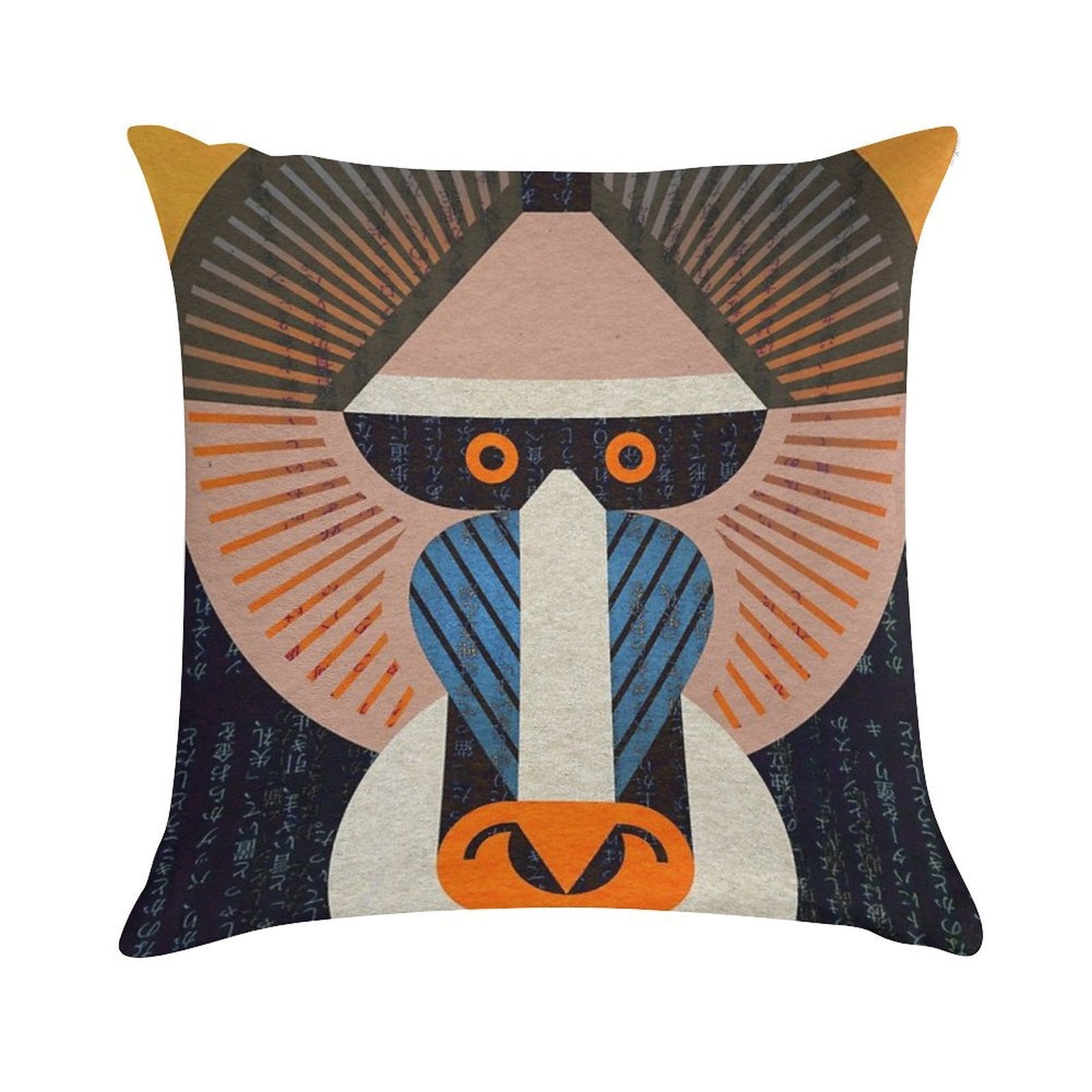 Mandrill Soft Luxury Feel Throw Pillow