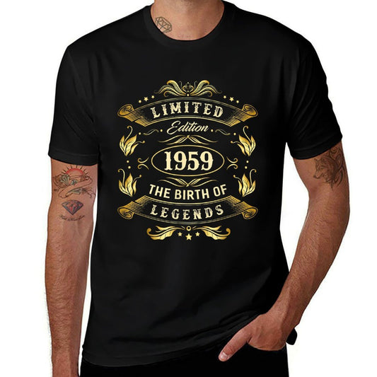 1959 - 60th Birthday - 60 Years Old  Vintage-inspired T-Shirt