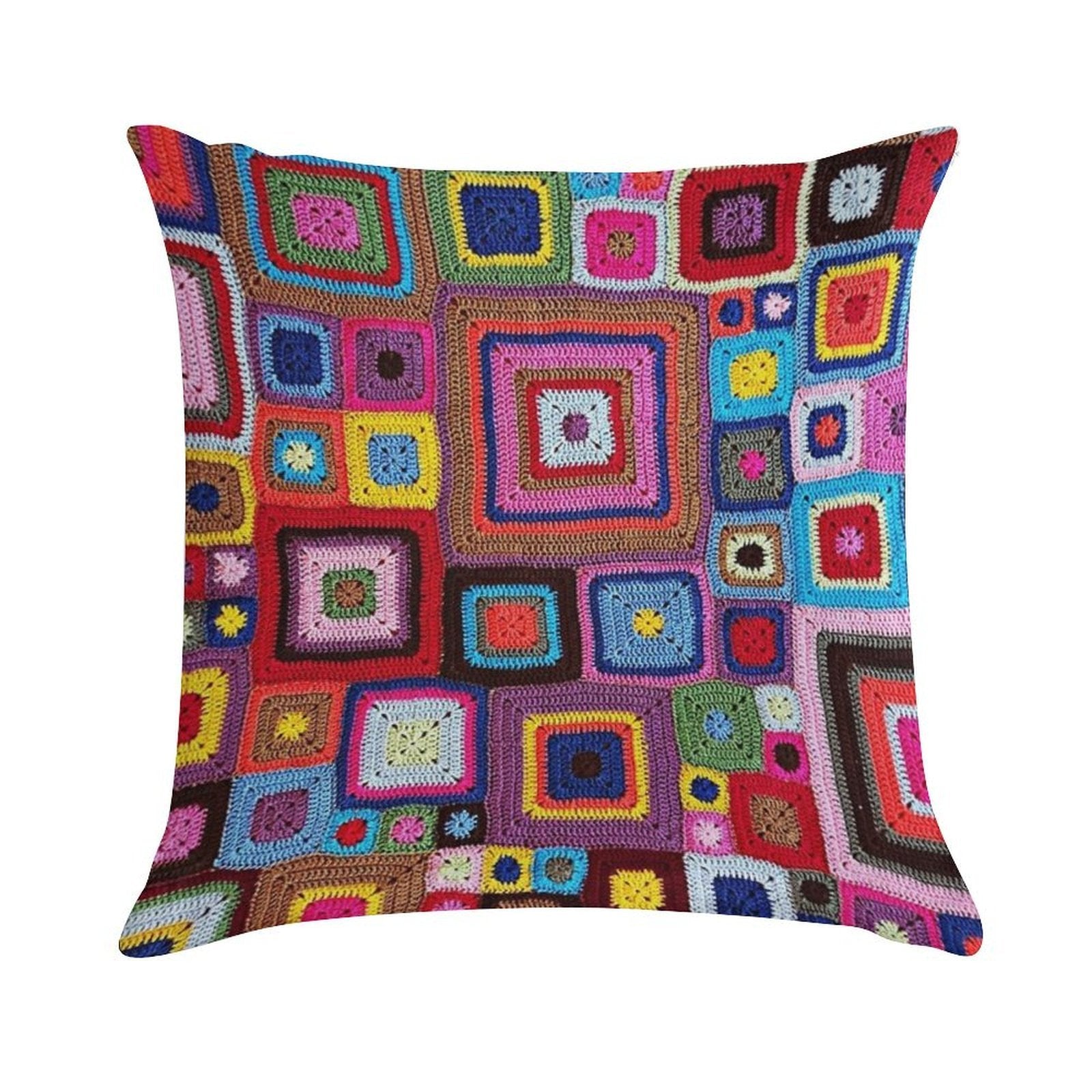 Cozy Crochet Soft Luxury Feel Throw Pillow