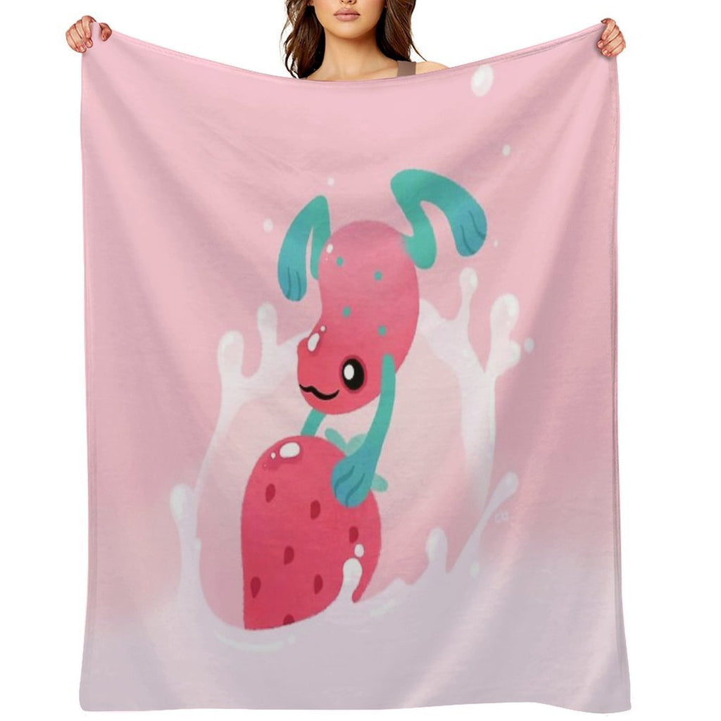 Strawberry Poison Milk 1 Durable Throw Blanket