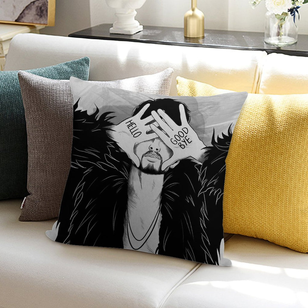 Number 4  Version 1 Soft Washable Throw Pillow