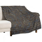 Distressed Colorful Pattern. Multi-functional Throw Blanket