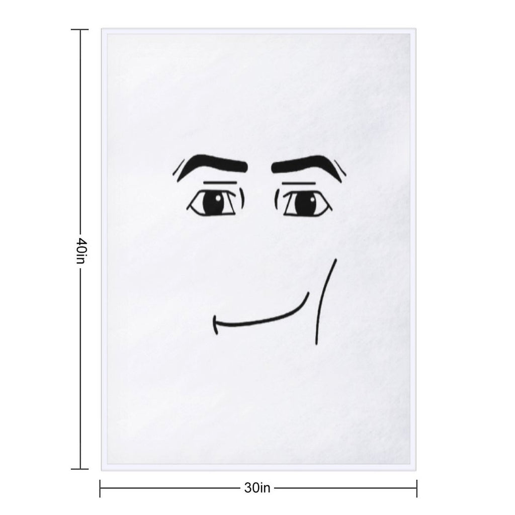 Rob Man Face Lightweight Throw Blanket