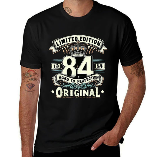 40th Birthday Year 1984 Vintage Limited Edition  Graphic-printed T-Shirt