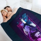 Rain World Modern Graphic Quick-dry Throw Blanket