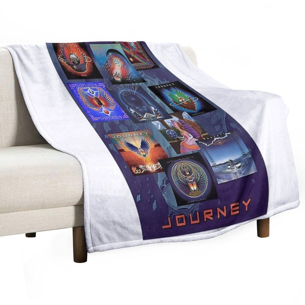 Singer Tour Albums Band Music Vintage Machine-washable Throw Blanket