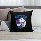 Bulldogs-western Soft Decorative Cover Throw Pillow