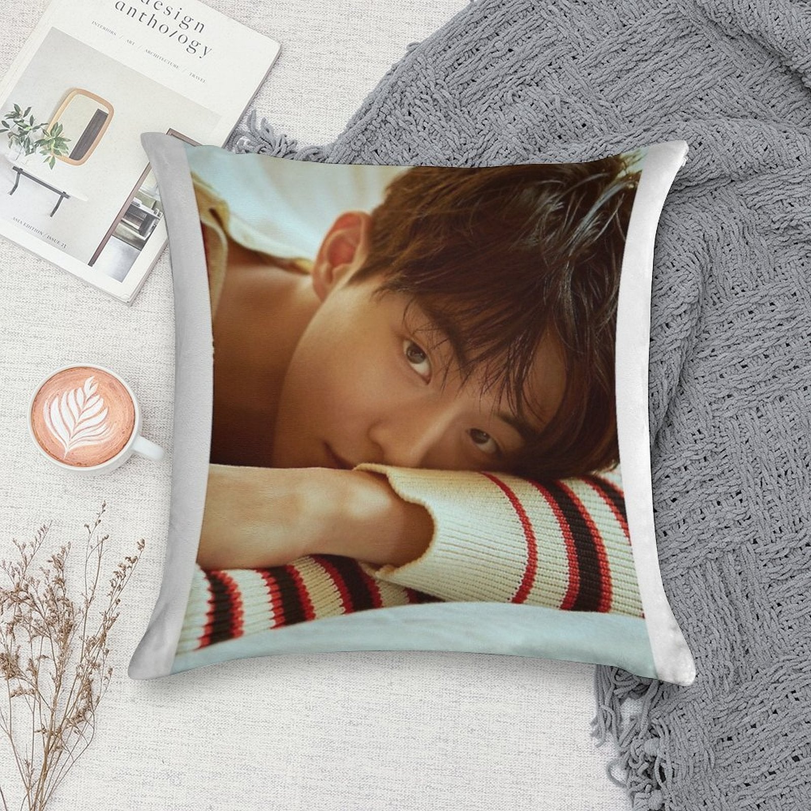Nam Joo Hyu Soft Durable Construction Throw Pillow