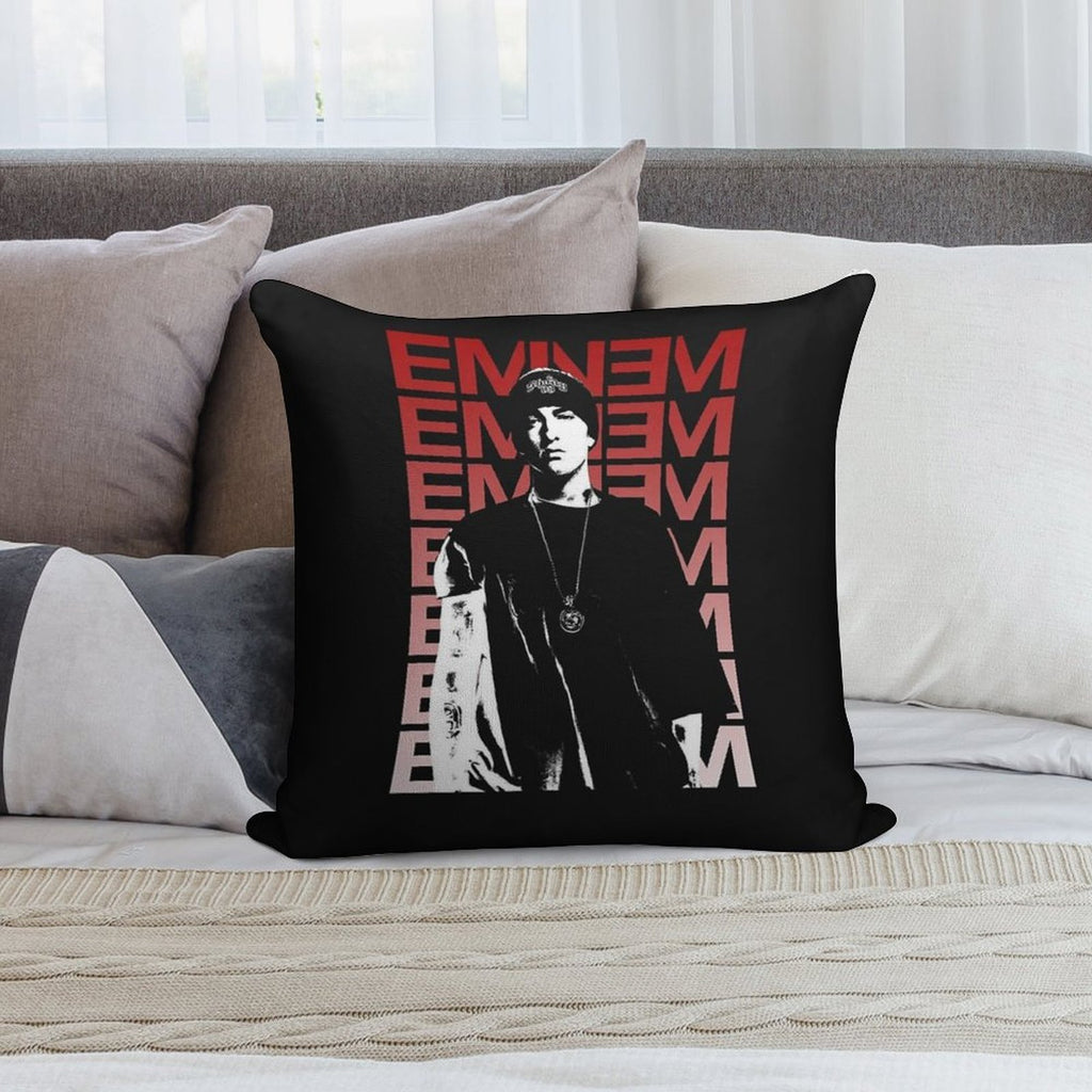 Rap Em Best Selling Eminem Soft Skin-Friendly Throw Pillow