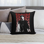 Rap Em Best Selling Eminem Soft Skin-Friendly Throw Pillow